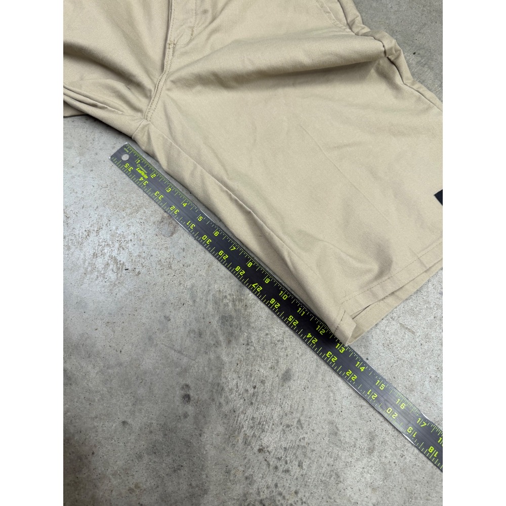 Vintage Genuine Dickies Mens Khaki Shorts Size 30 Baggy Loose Long Y2K - Picture 6 of 8